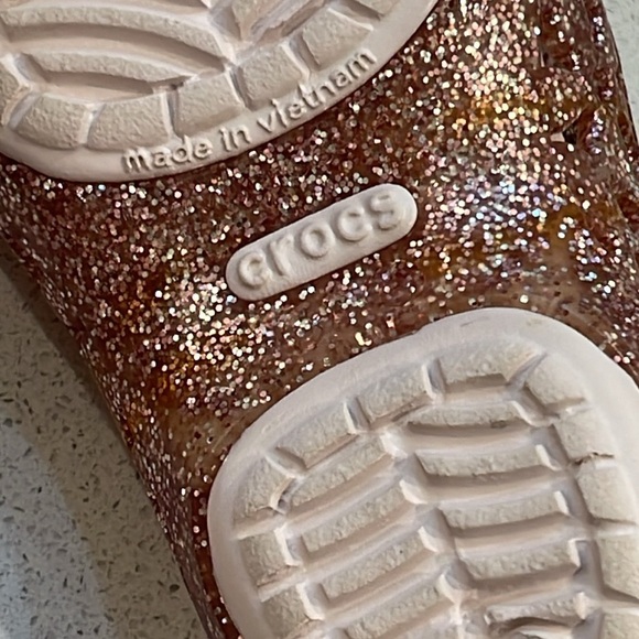 Crocs Little Girls Toddler Isabella Flower Flat size 4 - Picture 5 of 11